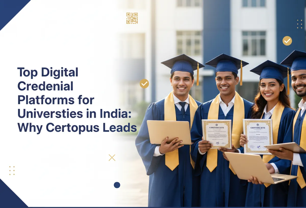 Top Digital Credential Platforms for Universities in India: Why Certopus Leads
